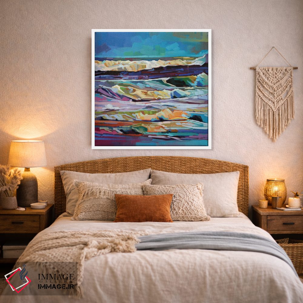 تابلو دکوراتیو ساحل اصلی، باندوران، طوفان سیارا ۲ اثر کوین لاوری - D2W