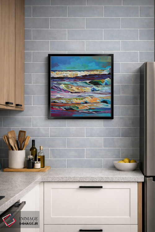 تابلو دکوراتیو ساحل اصلی، باندوران، طوفان سیارا ۲ اثر کوین لاوری - D5B