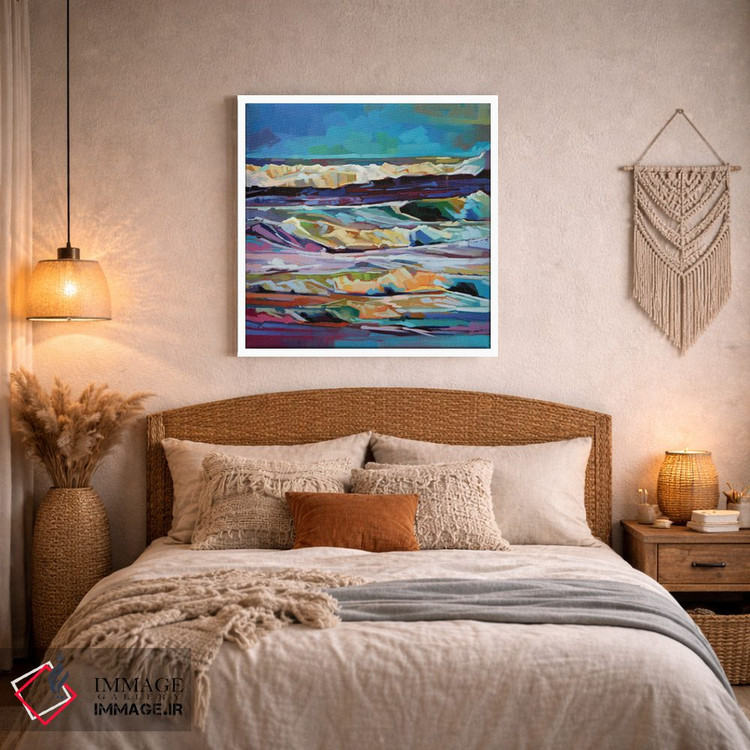 تابلو دکوراتیو ساحل اصلی، باندوران، طوفان سیارا ۲ اثر کوین لاوری - D3W