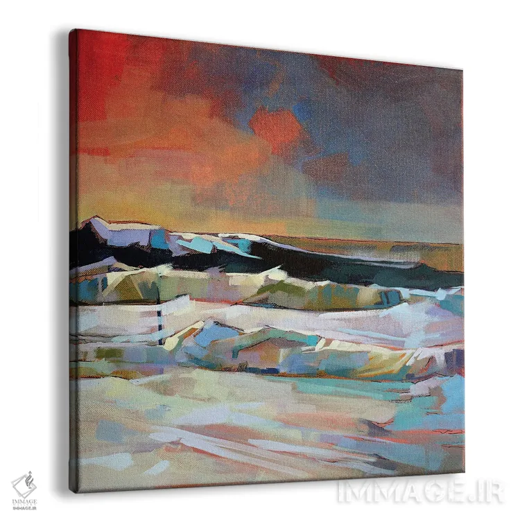 تابلو دکوراتیو نزدیک مالاگمور، طوفان النور اثر کوین لاوری - نمای پرسپکتیو محصول