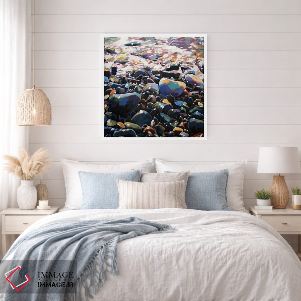 تابلو دکوراتیو سنگریزه ها ۲ اثر کوین لاوری - D4W