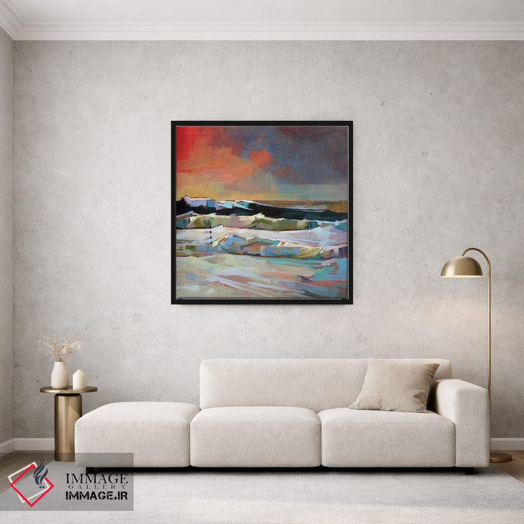 تابلو دکوراتیو نزدیک مالاگمور، طوفان النور اثر کوین لاوری - D1B