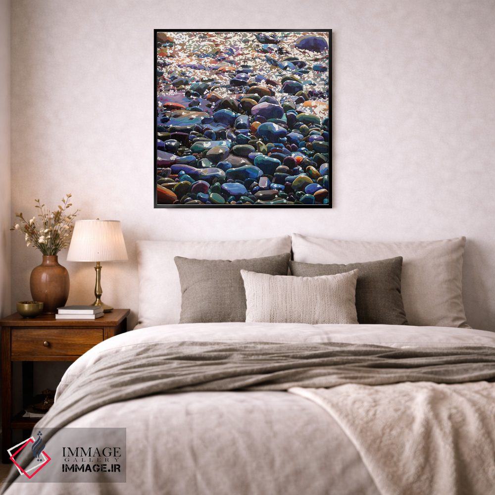 تابلو دکوراتیو سنگریزه ها ۱۰ اثر کوین لاوری - D4B