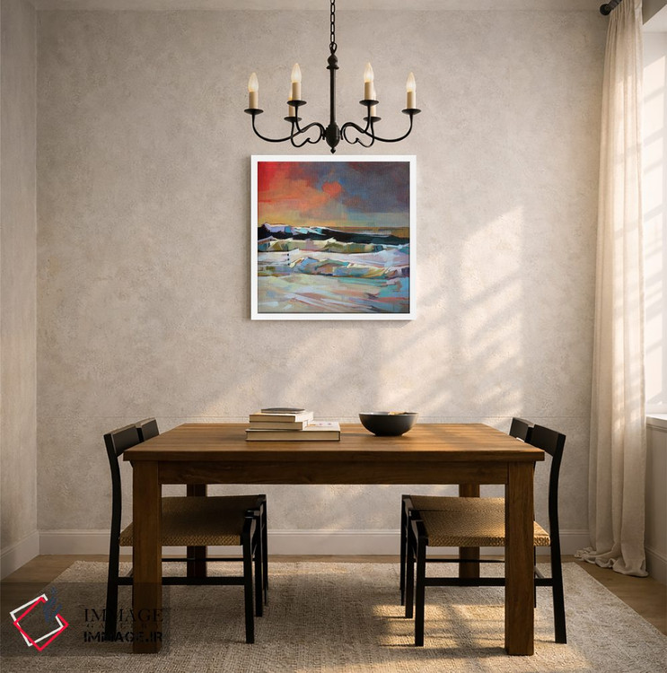 تابلو دکوراتیو نزدیک مالاگمور، طوفان النور اثر کوین لاوری - D4W