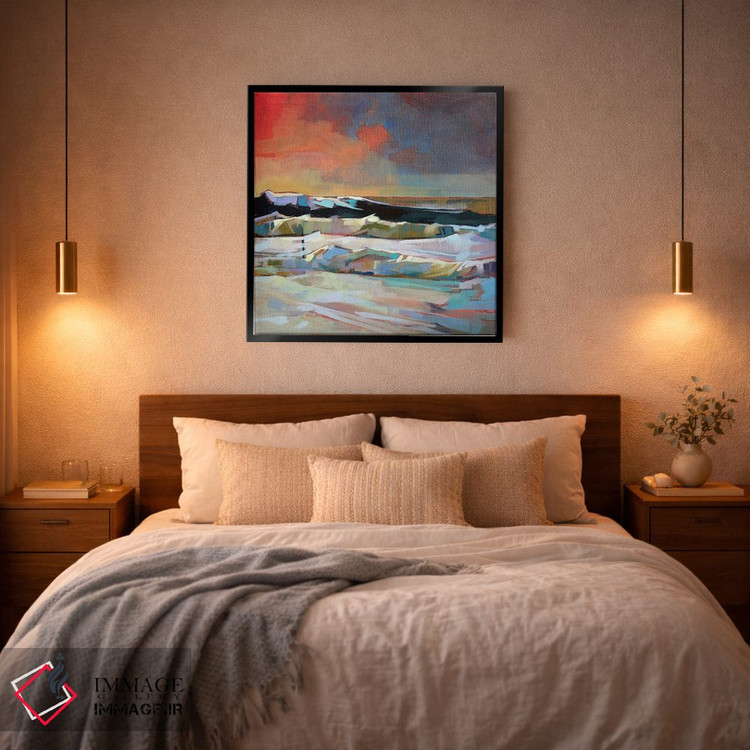 تابلو دکوراتیو نزدیک مالاگمور، طوفان النور اثر کوین لاوری - D3B