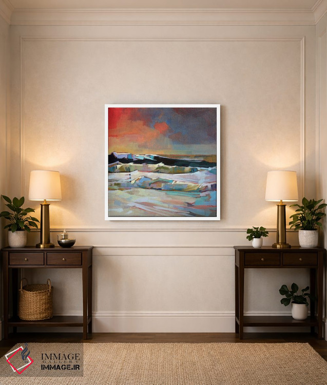 تابلو دکوراتیو نزدیک مالاگمور، طوفان النور اثر کوین لاوری - D5W