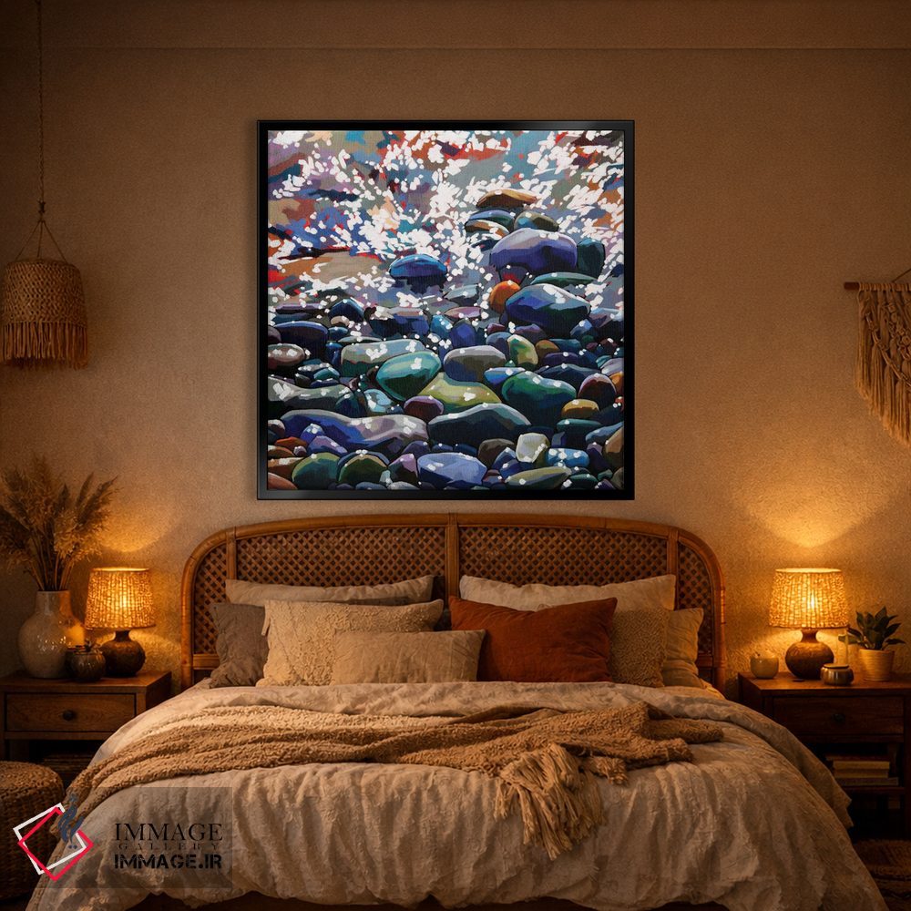 تابلو دکوراتیو سنگریزه ها ۱۳ اثر کوین لاوری - D1B