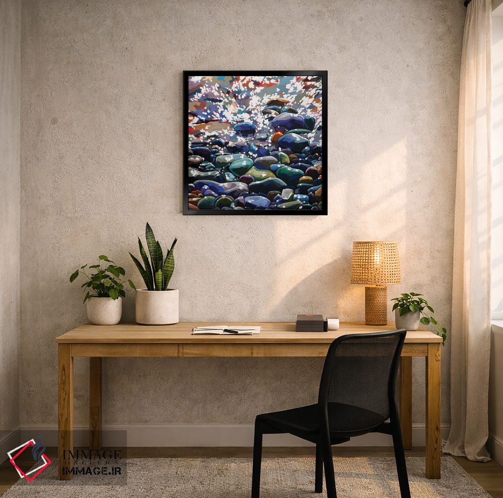 تابلو دکوراتیو سنگریزه ها ۱۳ اثر کوین لاوری - D5B