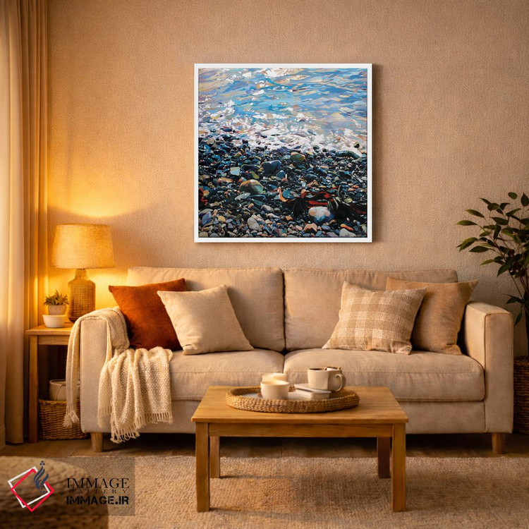 تابلو دکوراتیو سنگریزه ها اثر کوین لاوری - D2W