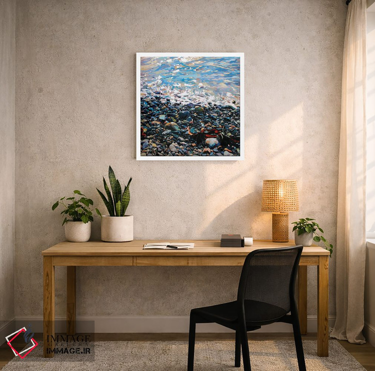 تابلو دکوراتیو سنگریزه ها اثر کوین لاوری - D4W