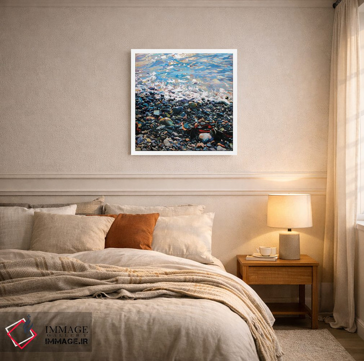 تابلو دکوراتیو سنگریزه ها اثر کوین لاوری - D5W