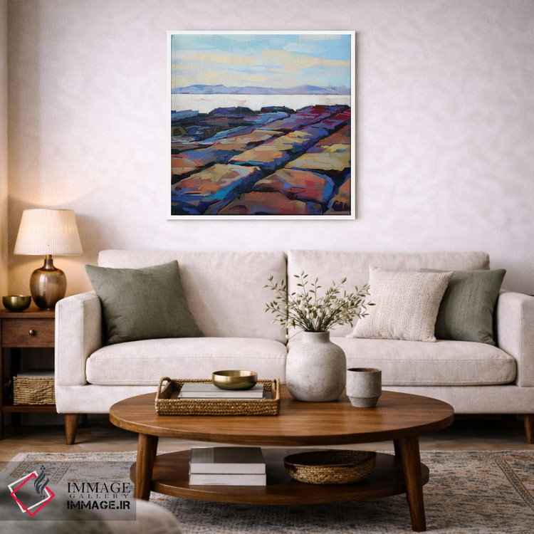 تابلو دکوراتیو صخره ها در پامپا ۴ اثر کوین لاوری - D2W