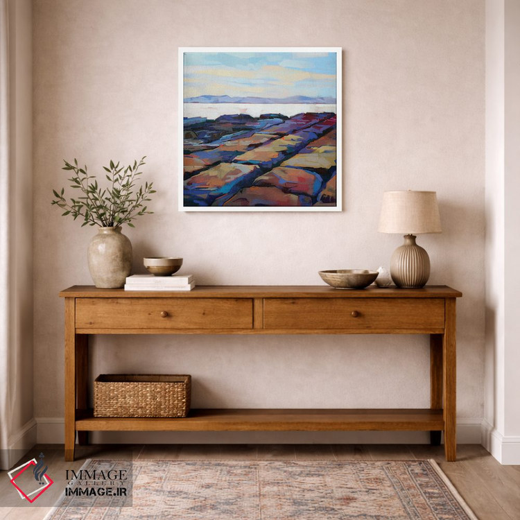 تابلو دکوراتیو صخره ها در پامپا ۴ اثر کوین لاوری - D4W