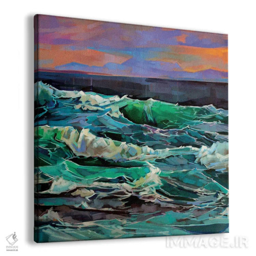 تابلو دکوراتیو کریوی، طوفان اما ۲ اثر کوین لاوری - نمای پرسپکتیو محصول