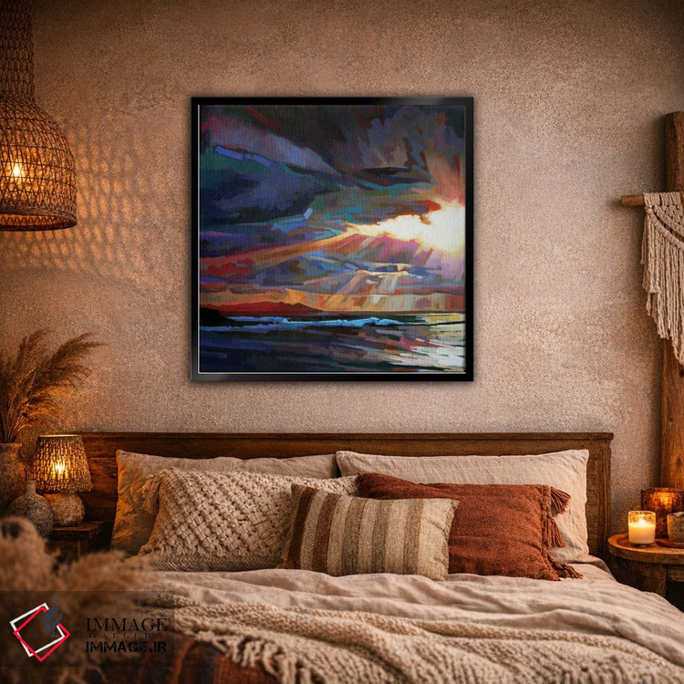 تابلو دکوراتیو به سوی مالاگمور اثر کوین لاوری - D2B