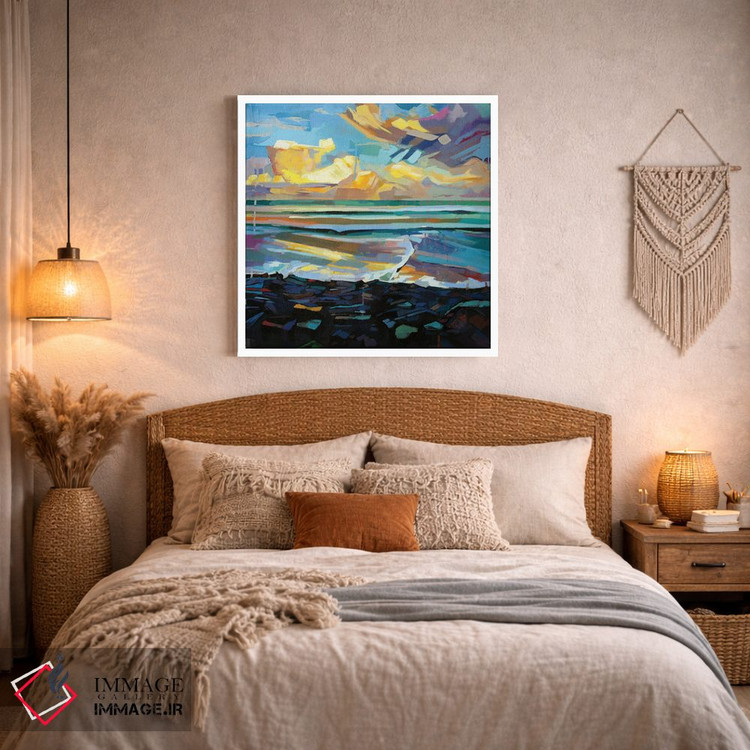 تابلو دکوراتیو ساحل استریدگ، طوفان فیون اثر کوین لاوری - D1W