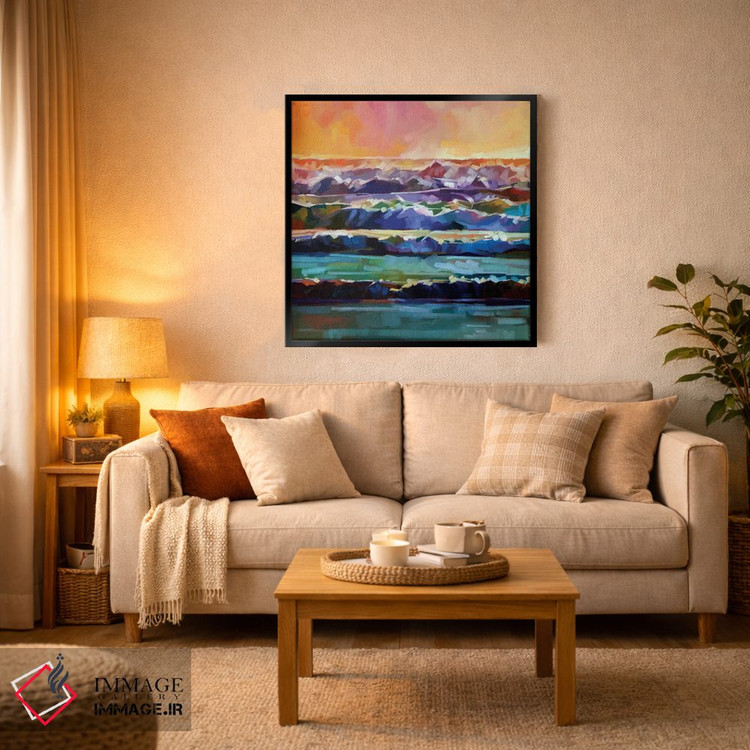 تابلو دکوراتیو آب سفید در ساحل راسنولا ۲ اثر کوین لاوری - D5B