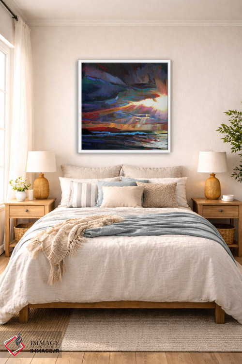 تابلو دکوراتیو به سوی مالاگمور اثر کوین لاوری - D5W