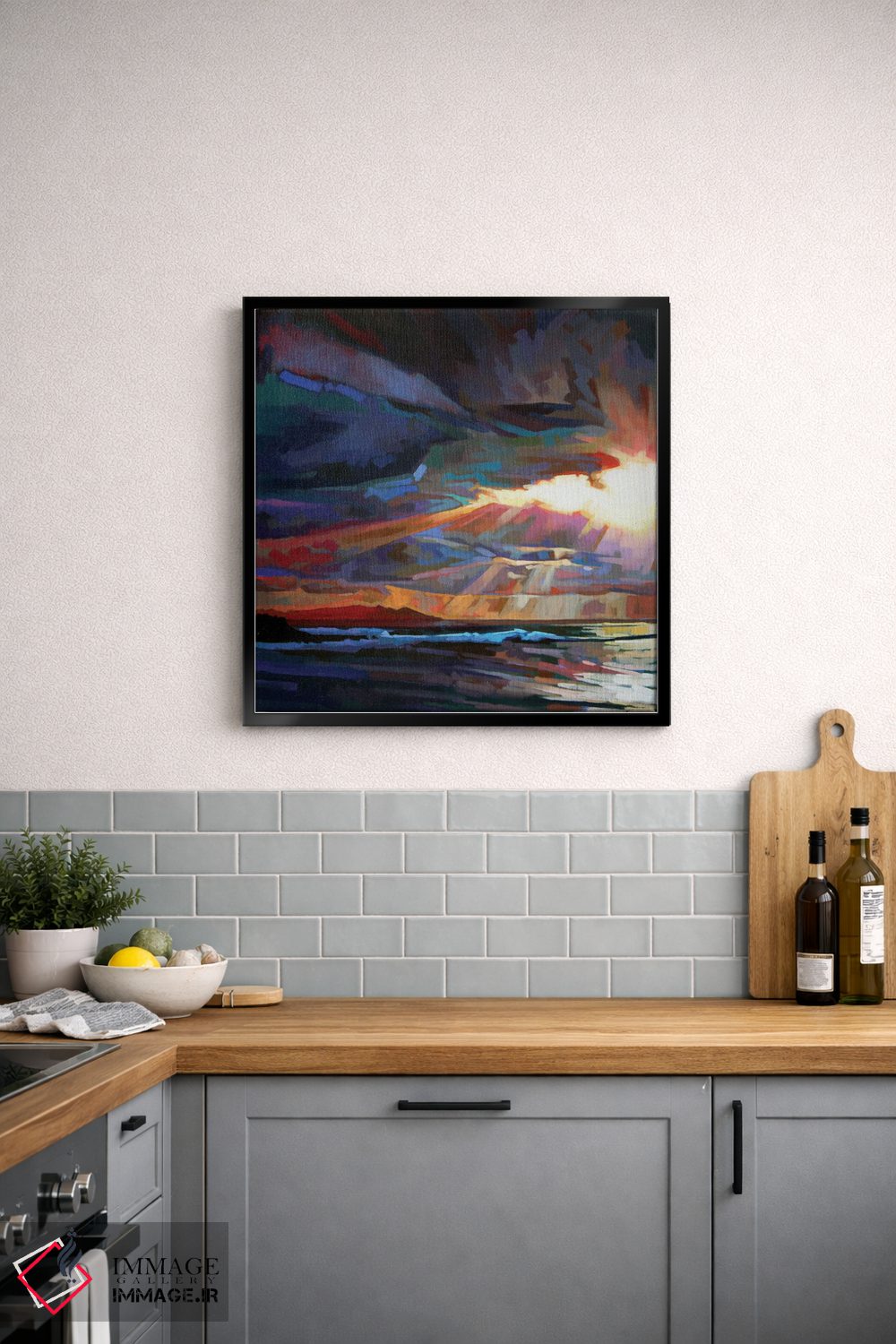 تابلو دکوراتیو به سوی مالاگمور اثر کوین لاوری - D4B