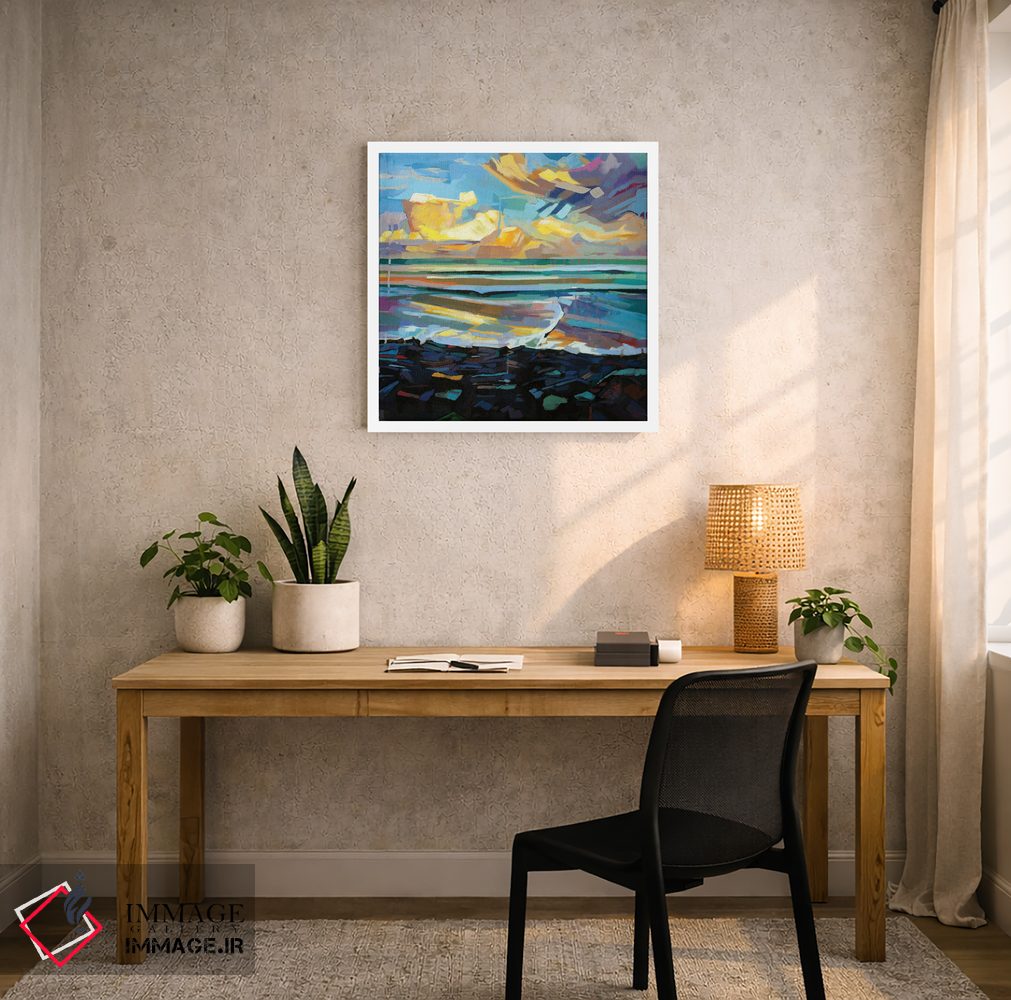 تابلو دکوراتیو ساحل استریدگ، طوفان فیون اثر کوین لاوری - D2W
