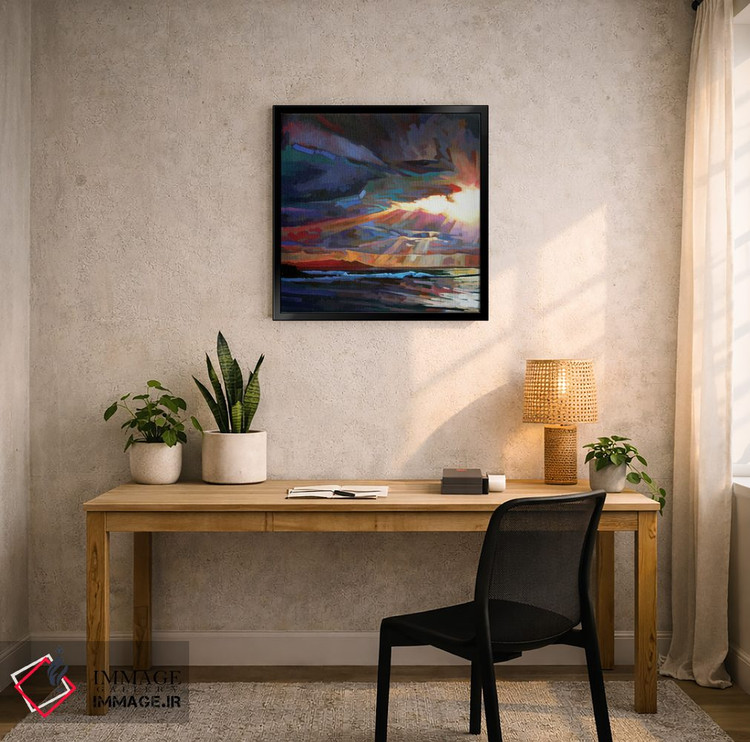 تابلو دکوراتیو به سوی مالاگمور اثر کوین لاوری - D6B
