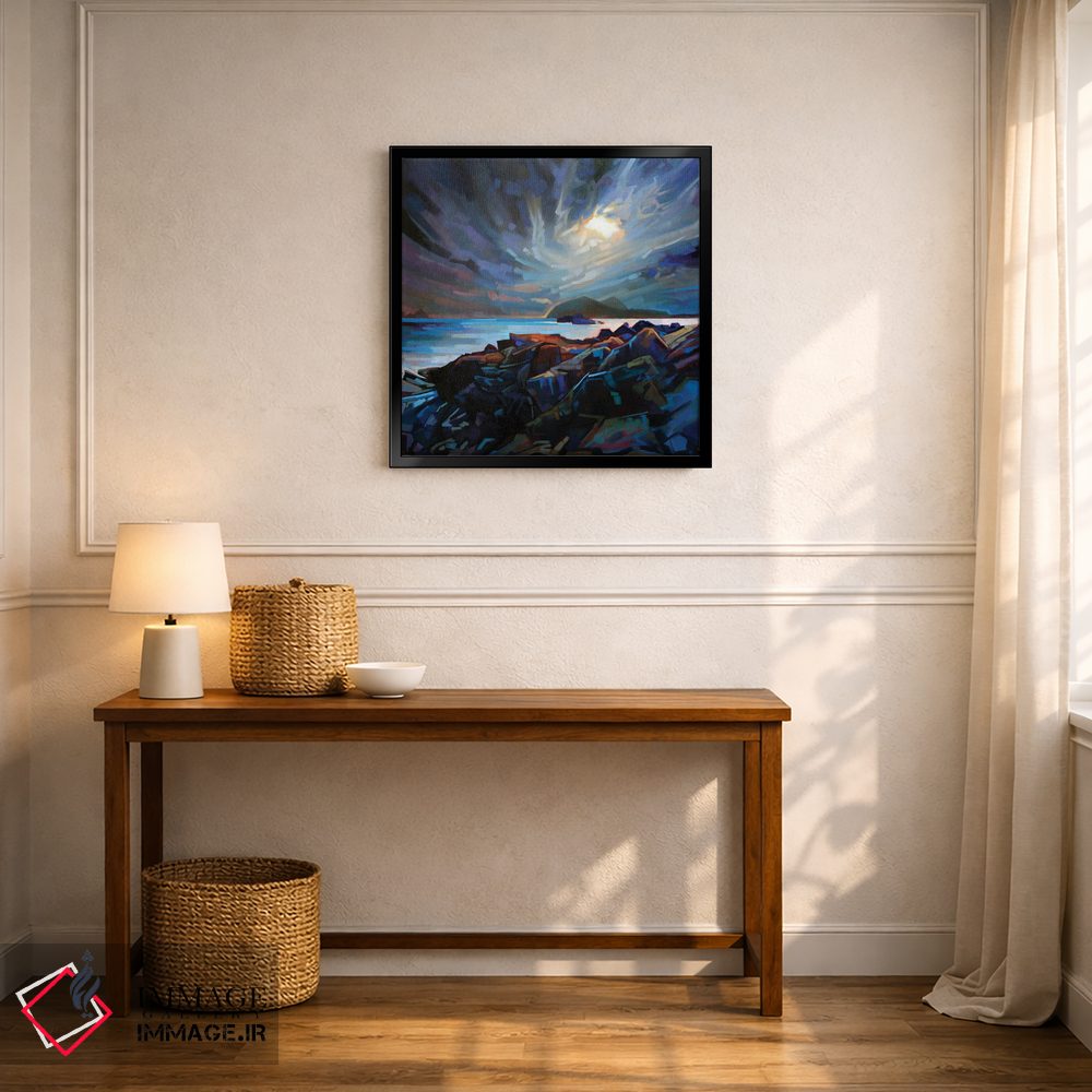 تابلو دکوراتیو به سوی جزایر بلاسکت اثر کوین لاوری - D6B