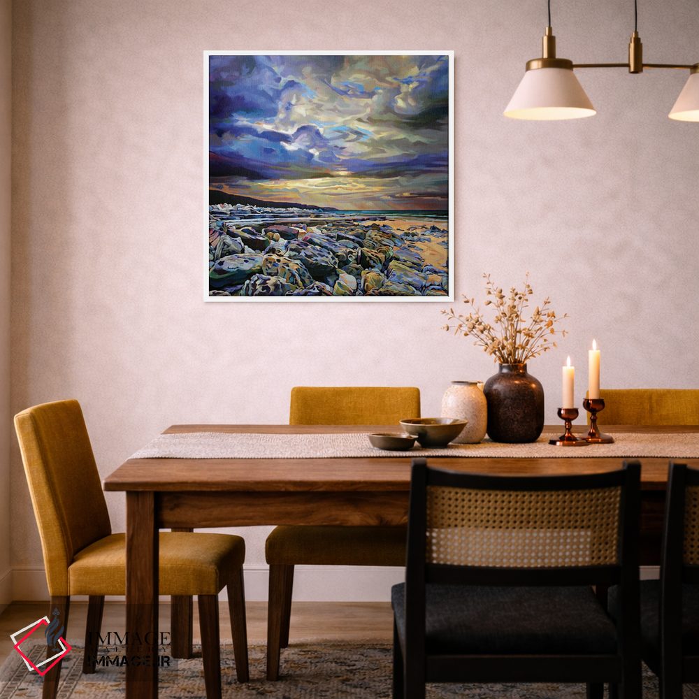 تابلو دکوراتیو نگاه به جنوب از فانور اثر کوین لاوری - D6W