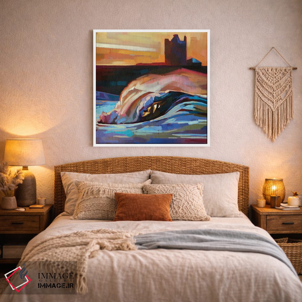 تابلو دکوراتیو ایسکی چپ اثر کوین لاوری - D2W