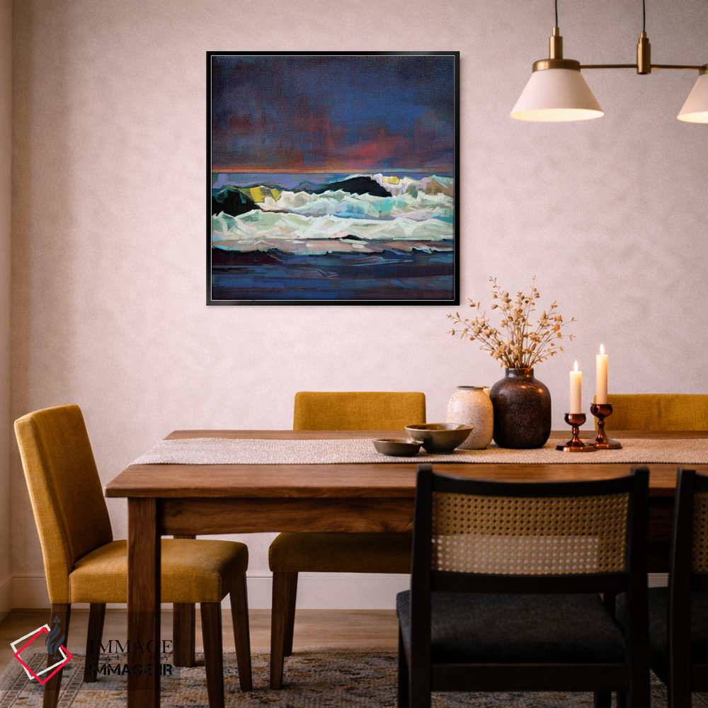 تابلو دکوراتیو زمستان در لیتریم ۳ اثر کوین لاوری - D6B