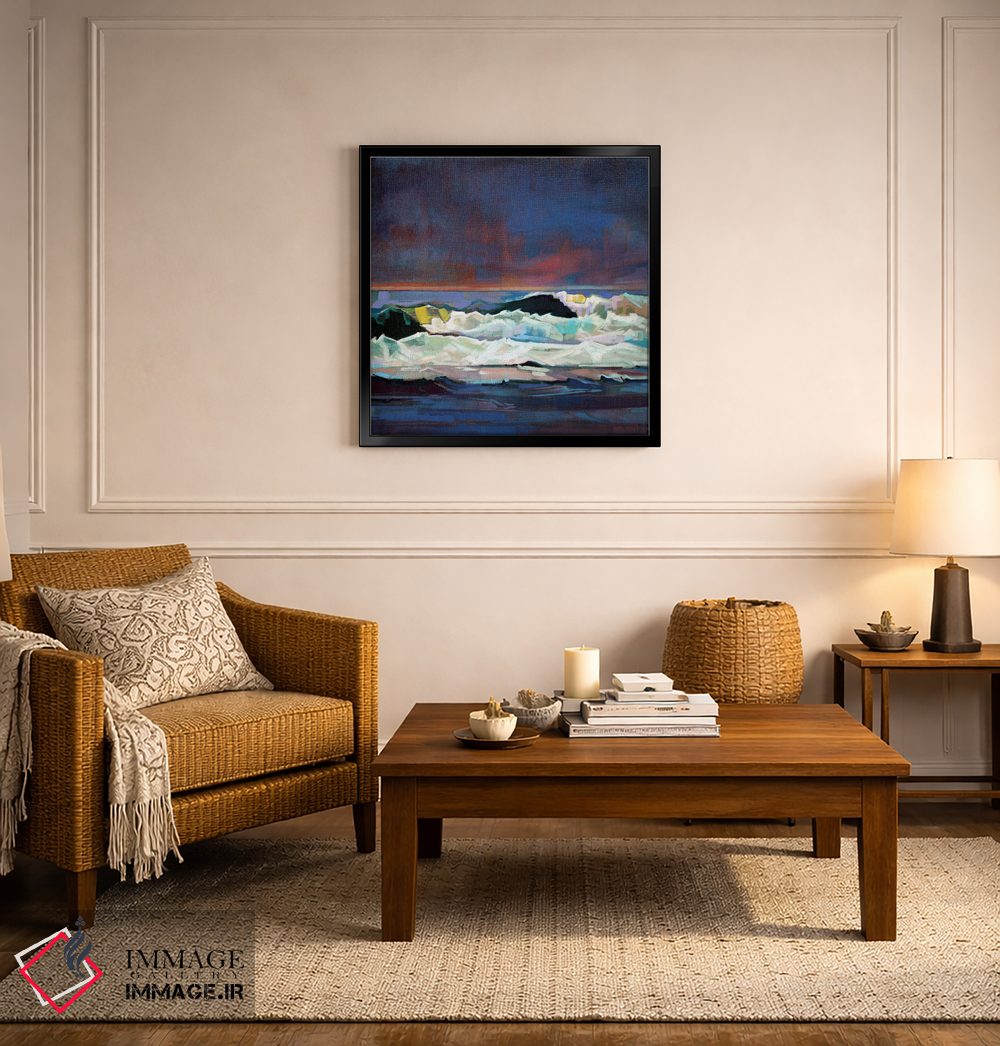 تابلو دکوراتیو زمستان در لیتریم ۳ اثر کوین لاوری - D5B