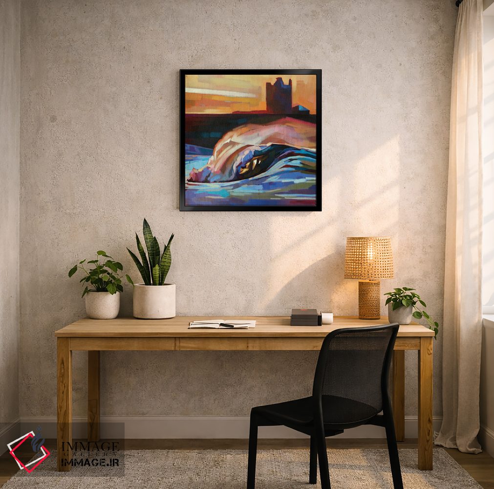 تابلو دکوراتیو ایسکی چپ اثر کوین لاوری - D6B