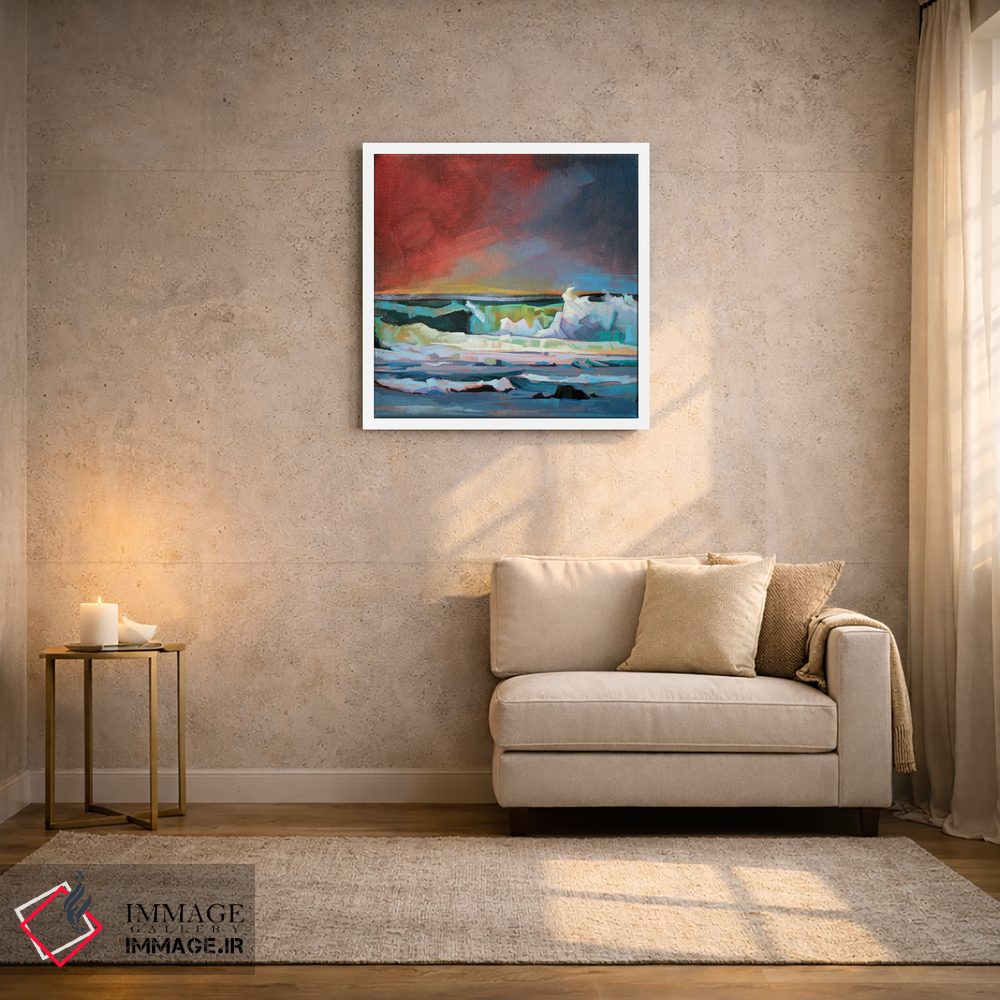 تابلو دکوراتیو زمستان در لیتریم اثر کوین لاوری - D1W