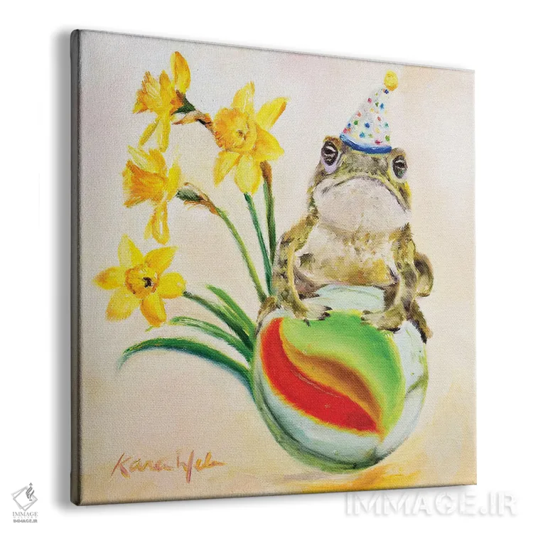 تابلو دکوراتیو بهترین آرزوها برای تو اثر کارن وبر - نمای پرسپکتیو محصول