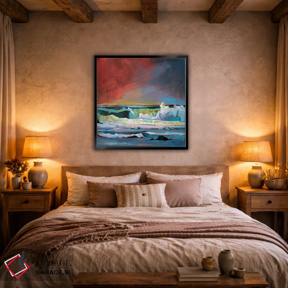 تابلو دکوراتیو زمستان در لیتریم اثر کوین لاوری - D4B