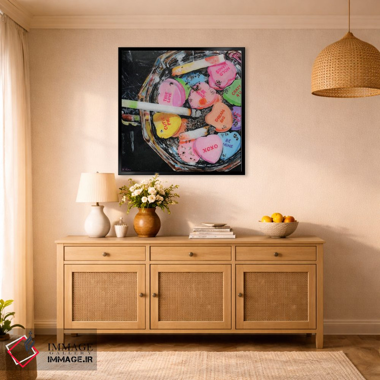 تابلو دکوراتیو روز ولنتاین اثر کریستین ووس - D1B