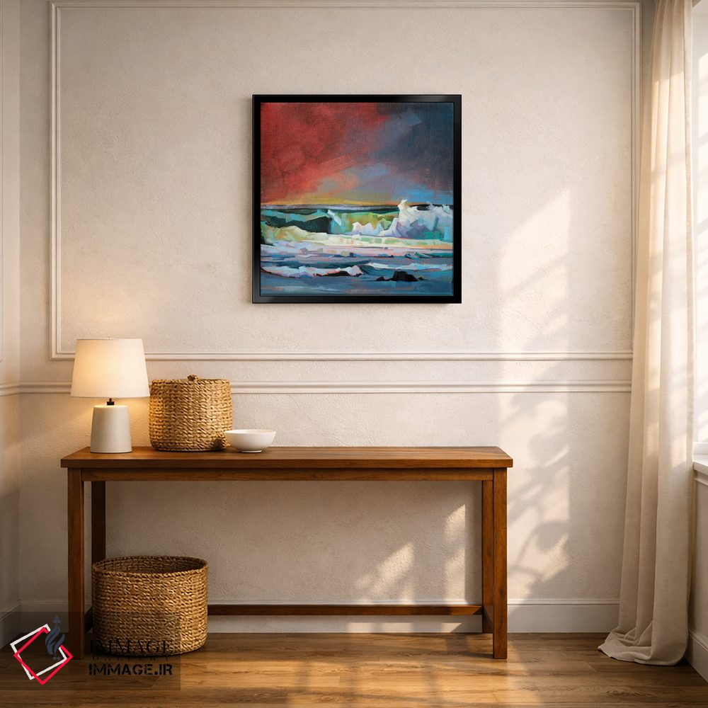 تابلو دکوراتیو زمستان در لیتریم اثر کوین لاوری - D6B