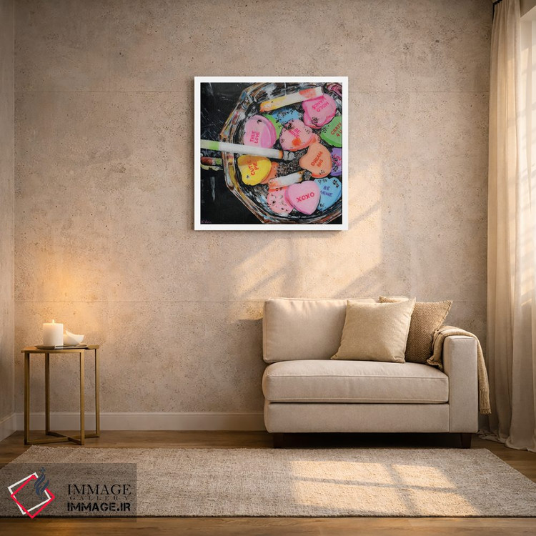 تابلو دکوراتیو روز ولنتاین اثر کریستین ووس - D2W