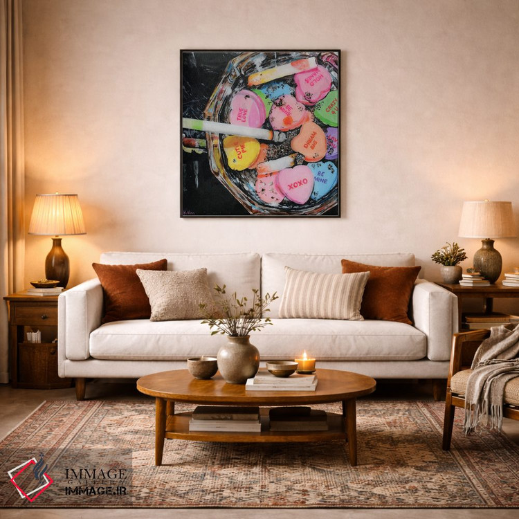 تابلو دکوراتیو روز ولنتاین اثر کریستین ووس - D4B