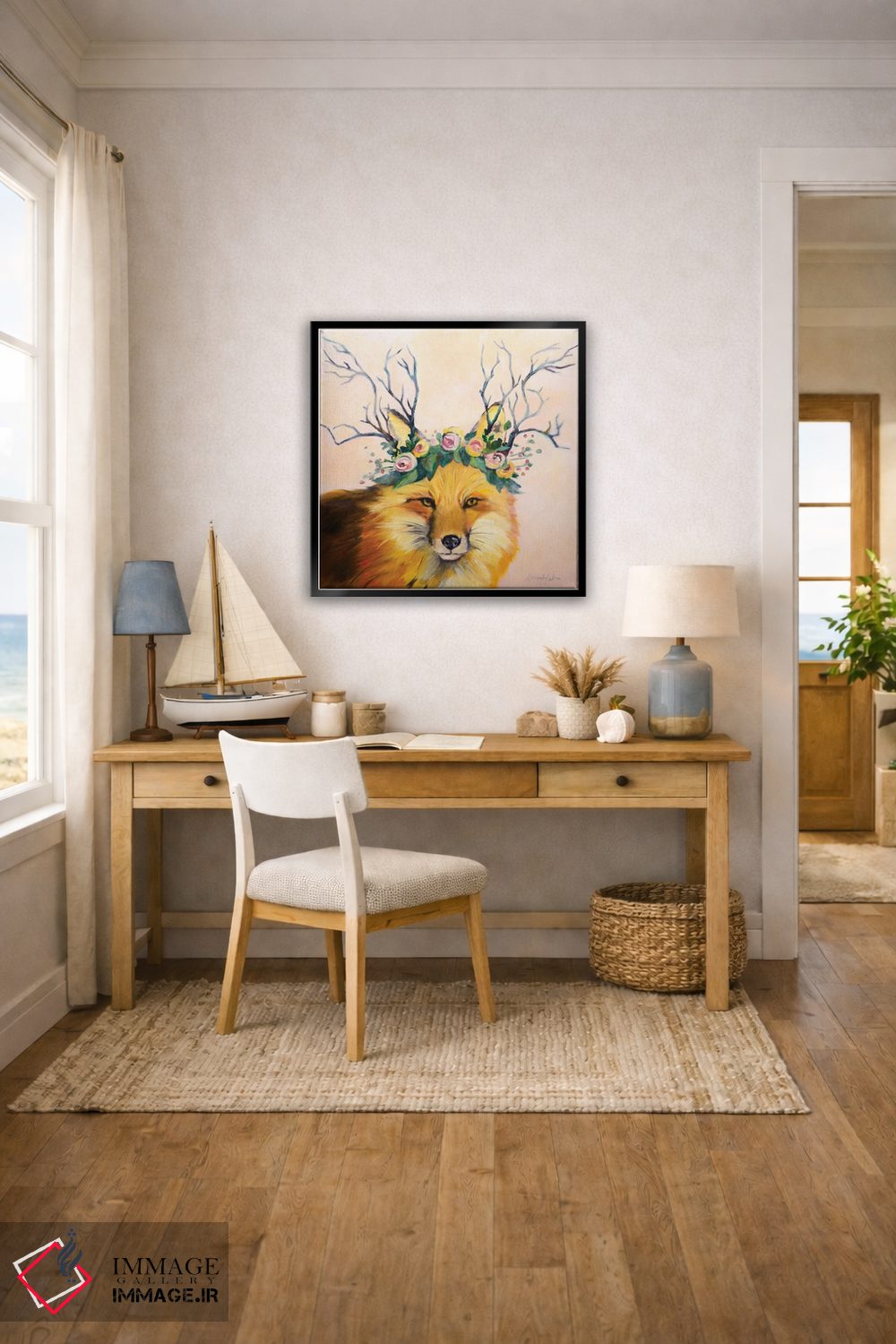 تابلو دکوراتیو نیت همه چیز است اثر کارن وبر - D5B