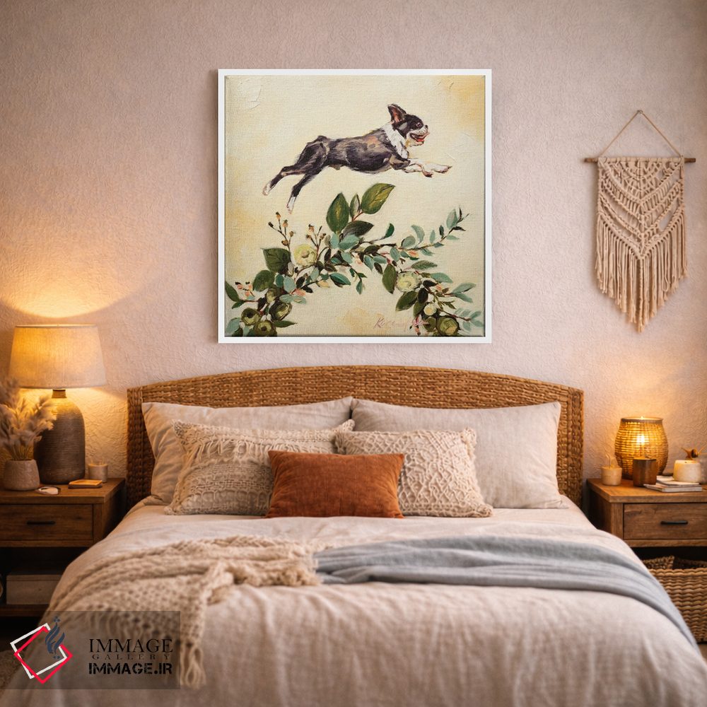 تابلو دکوراتیو جهش ایمانی اثر کارن وبر - D2W