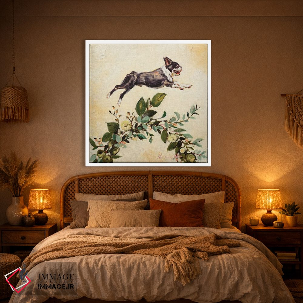 تابلو دکوراتیو جهش ایمانی اثر کارن وبر - D1W