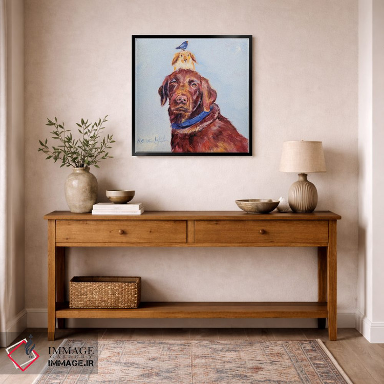 تابلو دکوراتیو تولدت مبارک اثر کارن وبر - D5B