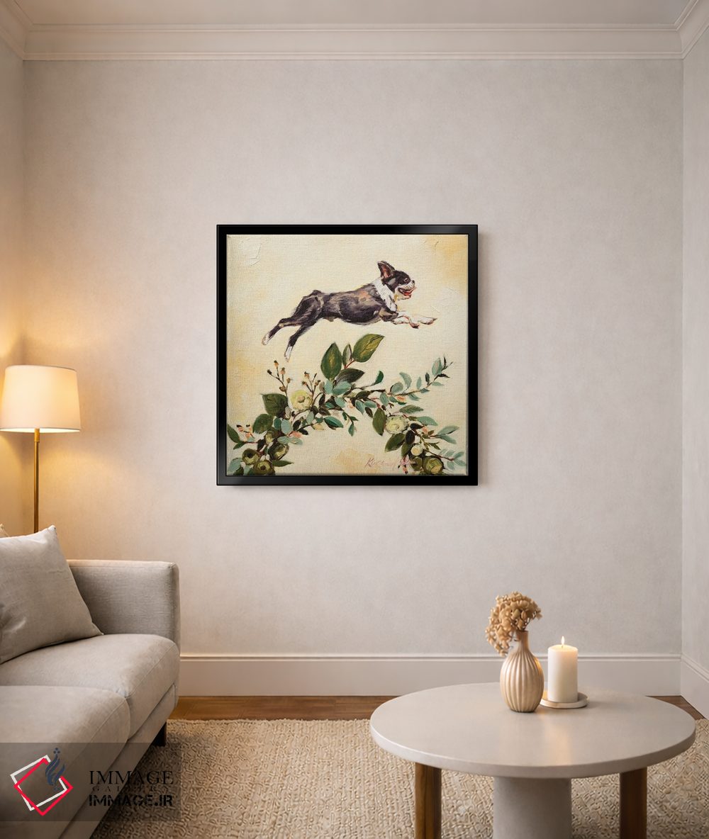 تابلو دکوراتیو جهش ایمانی اثر کارن وبر - D4B