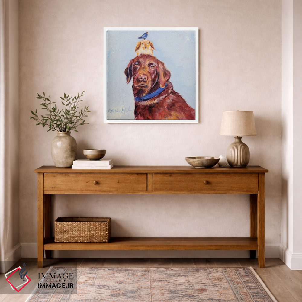 تابلو دکوراتیو تولدت مبارک اثر کارن وبر - D4W