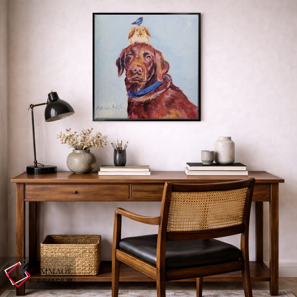 تابلو دکوراتیو تولدت مبارک اثر کارن وبر - D6B