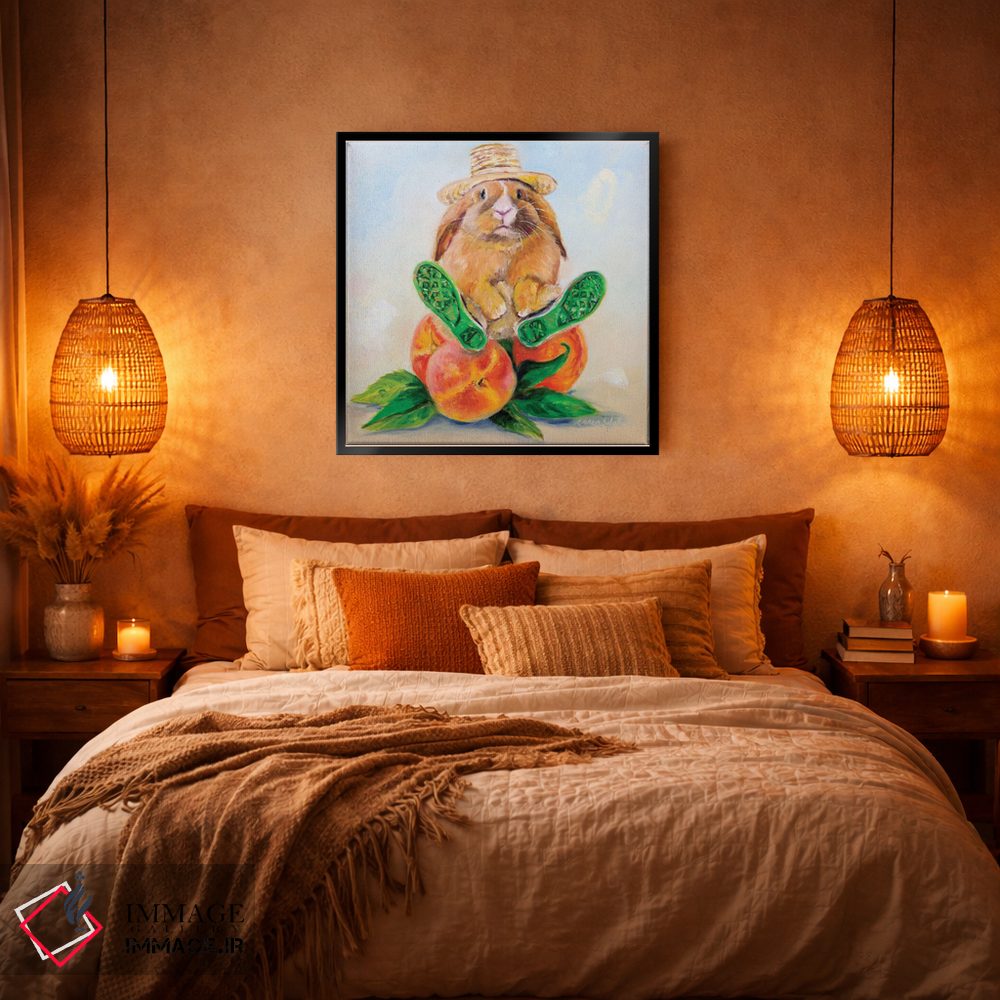 تابلو دکوراتیو هلوهای آقای ایستردی اثر کارن وبر - D6B