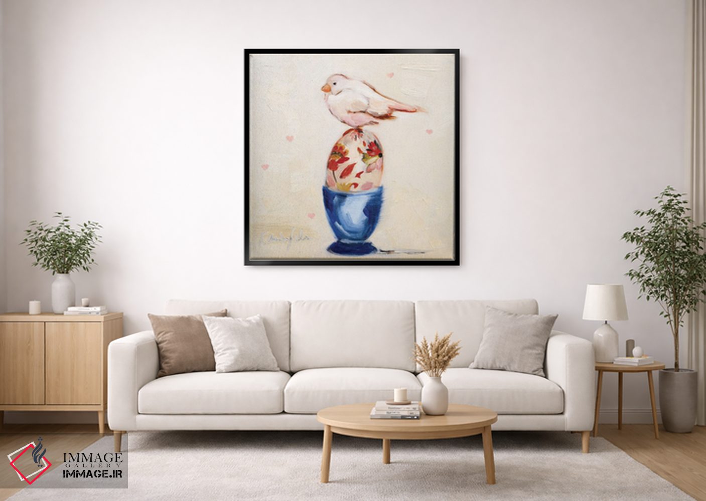 تابلو دکوراتیو انتظارات شیرین اثر کارن وبر - D2B