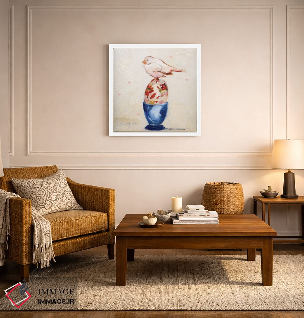 تابلو دکوراتیو انتظارات شیرین اثر کارن وبر - D6W