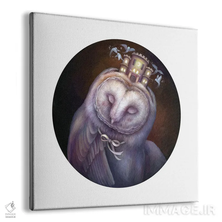 تابلو دکوراتیو کلاه قلعه ی تسخیر شده اثر کیمرا واچنا - نمای پرسپکتیو محصول