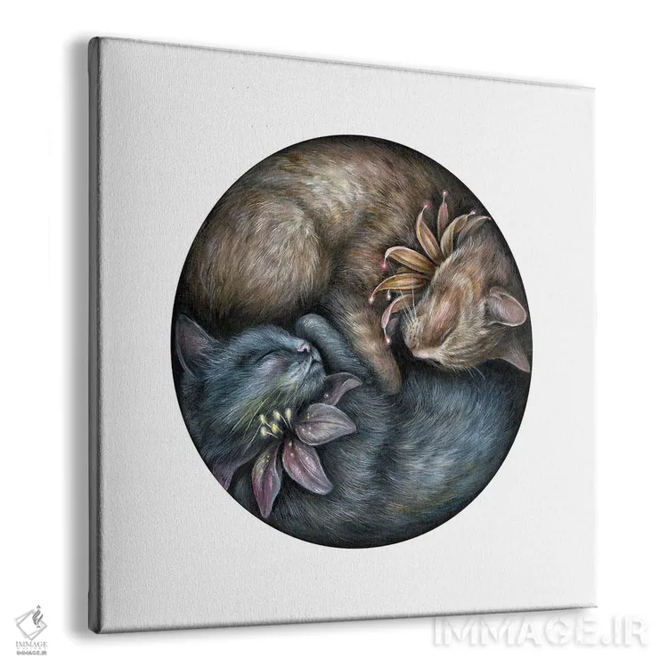 تابلو دکوراتیو جونیپر و نیم اثر کیمرا واچنا - نمای پرسپکتیو محصول